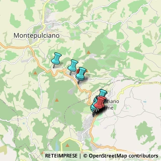 Mappa Via dei Ciclamini, 53045 Montepulciano SI, Italia (1.717)