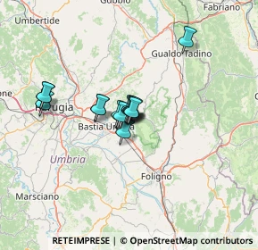Mappa Piazza Giacomo Matteotti, 06083 Assisi PG, Italia (8.625)