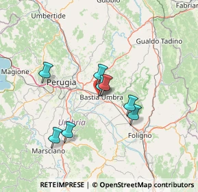 Mappa Via Gorgo di Ponte, 06083 Bastia Umbra PG, Italia (21.05818)