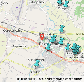 Mappa Via Gorgo di Ponte, 06083 Bastia Umbra PG, Italia (2.65)