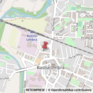 Mappa Via del Conservificio, 39, 06083 Bastia Umbra, Perugia (Umbria)