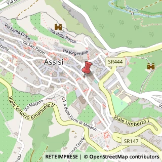 Mappa Via Dono Doni, 18, 06081 Assisi, Perugia (Umbria)