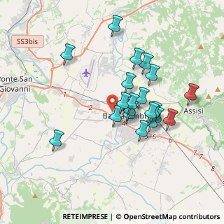 Mappa Via Adige, 06083 Bastia Umbra PG, Italia (3.262)