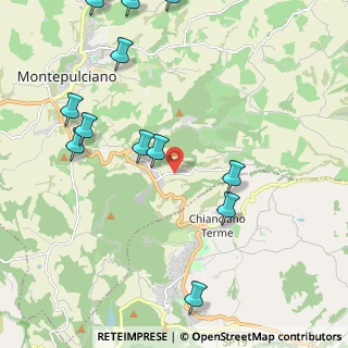 Mappa Via del Cipresso, 53045 Montepulciano SI, Italia (2.87692)