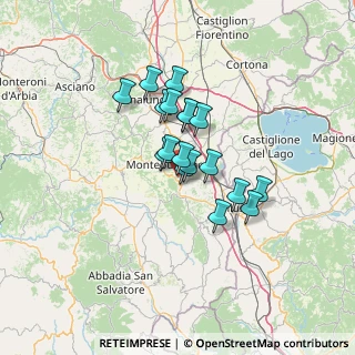 Mappa Via del Cipresso, 53045 Montepulciano SI, Italia (9.74111)
