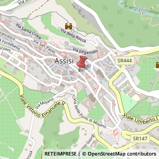 Mappa Corso Giuseppe Mazzini, 19, 06081 Assisi, Perugia (Umbria)