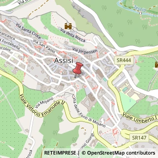 Mappa Via Sant'Agnese, 1, 06081 Assisi, Perugia (Umbria)