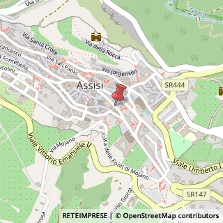 Mappa Corso Giuseppe Mazzini, 16, 06081 Assisi, Perugia (Umbria)