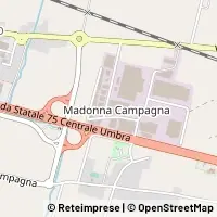 Hartă Bastia Umbra