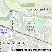 Map Bastia Umbra