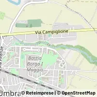 Map Bastia Umbra