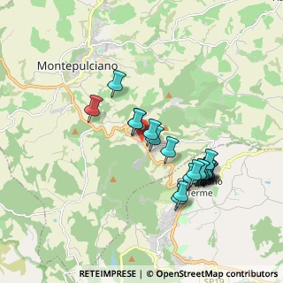 Mappa Via delle Terme, 53045 Montepulciano SI, Italia (1.799)