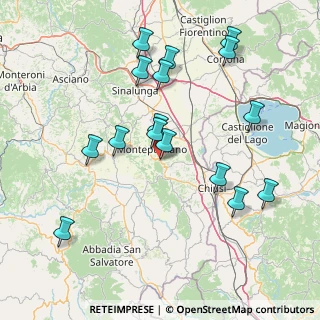 Mappa Via delle Terme, 53045 Montepulciano SI, Italia (16.88813)
