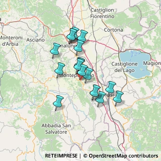 Mappa Via delle Terme, 53045 Montepulciano SI, Italia (11.25167)