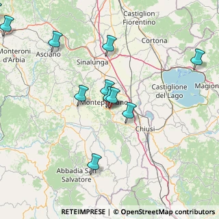 Mappa Via delle Terme, 53045 Montepulciano SI, Italia (20.8925)