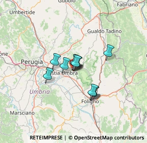 Mappa Via Giotto, 06081 Assisi PG, Italia (8.07182)