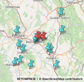 Mappa Via Giotto, 06081 Assisi PG, Italia (15.0775)