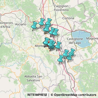 Mappa Via dei Frassini, 53045 Montepulciano SI, Italia (9.71833)