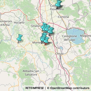 Mappa Via dei Frassini, 53045 Montepulciano SI, Italia (12.97077)