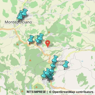 Mappa Via dei Frassini, 53045 Montepulciano SI, Italia (2.6035)