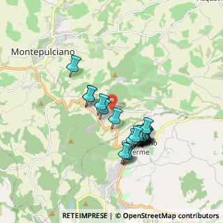 Mappa Via dei Frassini, 53045 Montepulciano SI, Italia (1.6195)
