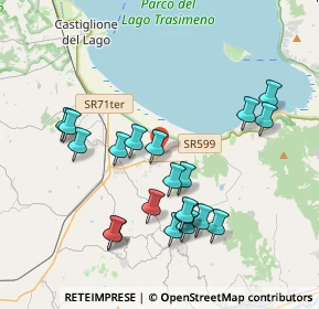 Mappa Via Trasimeno, 06061 Castiglione del Lago PG, Italia (4.0285)