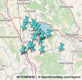 Mappa Via Trasimeno, 06061 Castiglione del Lago PG, Italia (10.35412)