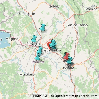 Mappa Via Lago Trasimeno, 06083 Bastia Umbra PG, Italia (11.40417)