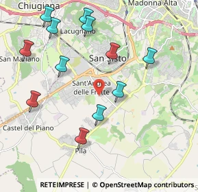 Mappa 06132 Perugia PG, Italia (2.31417)