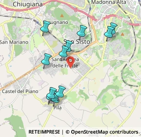 Mappa 06132 Perugia PG, Italia (1.96455)