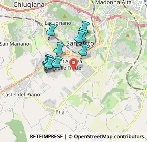 Mappa 06132 Perugia PG, Italia (1.44909)