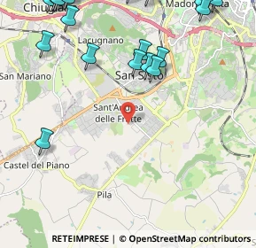 Mappa 06132 Perugia PG, Italia (3.258)