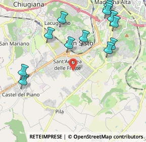 Mappa 06132 Perugia PG, Italia (2.61538)