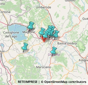 Mappa 06132 Perugia PG, Italia (8.33545)