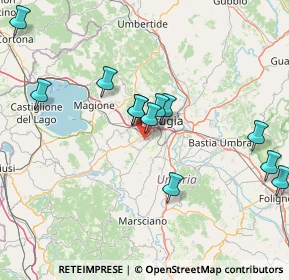 Mappa 06132 Perugia PG, Italia (16.14167)