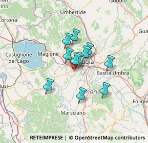 Mappa 06132 Perugia PG, Italia (9.51909)