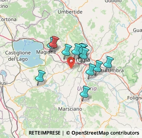 Mappa 06132 Perugia PG, Italia (9.975)