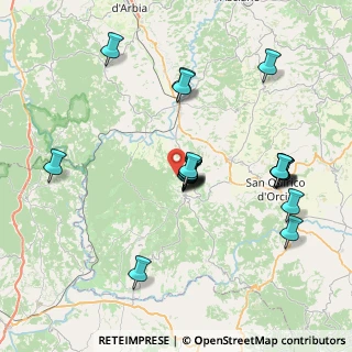 Mappa Loc. Capanna, 53024 Montalcino SI, Italia (7.7225)