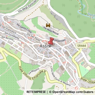 Mappa Piazza del Comune, 42, 06081 Assisi, Perugia (Umbria)
