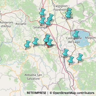 Mappa Via dei Pini, 53045 Montepulciano SI, Italia (15.99133)