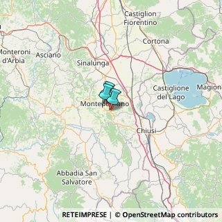 Mappa Via dei Pini, 53045 Montepulciano SI, Italia (41.79)