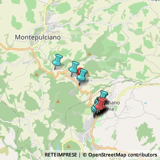 Mappa Via dei Pini, 53045 Montepulciano SI, Italia (1.819)