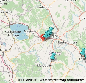 Mappa Strada delle Fratte, 06128 Perugia PG (25.51182)