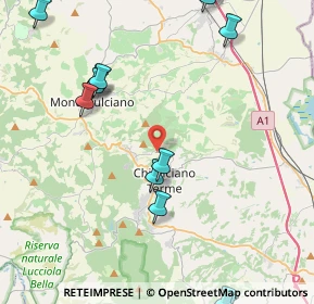 Mappa Via del Pelago, 53045 Montepulciano SI, Italia (5.71077)