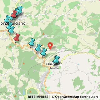 Mappa Via del Pelago, 53045 Montepulciano SI, Italia (3.09438)