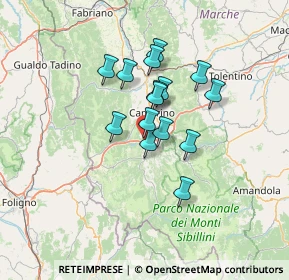 Mappa Strada Statale, 62034 Muccia MC, Italia (10.08)