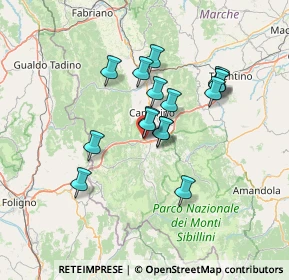 Mappa Strada Statale, 62034 Muccia MC, Italia (11.3775)
