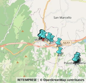 Mappa Strada Statale, 62034 Muccia MC, Italia (1.8095)