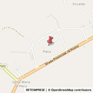 Mappa Loc. Pia, 62026 San Ginesio, Macerata (Marche)