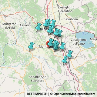Mappa Via dell'Artigianato, 53045 Montepulciano SI, Italia (9.79056)